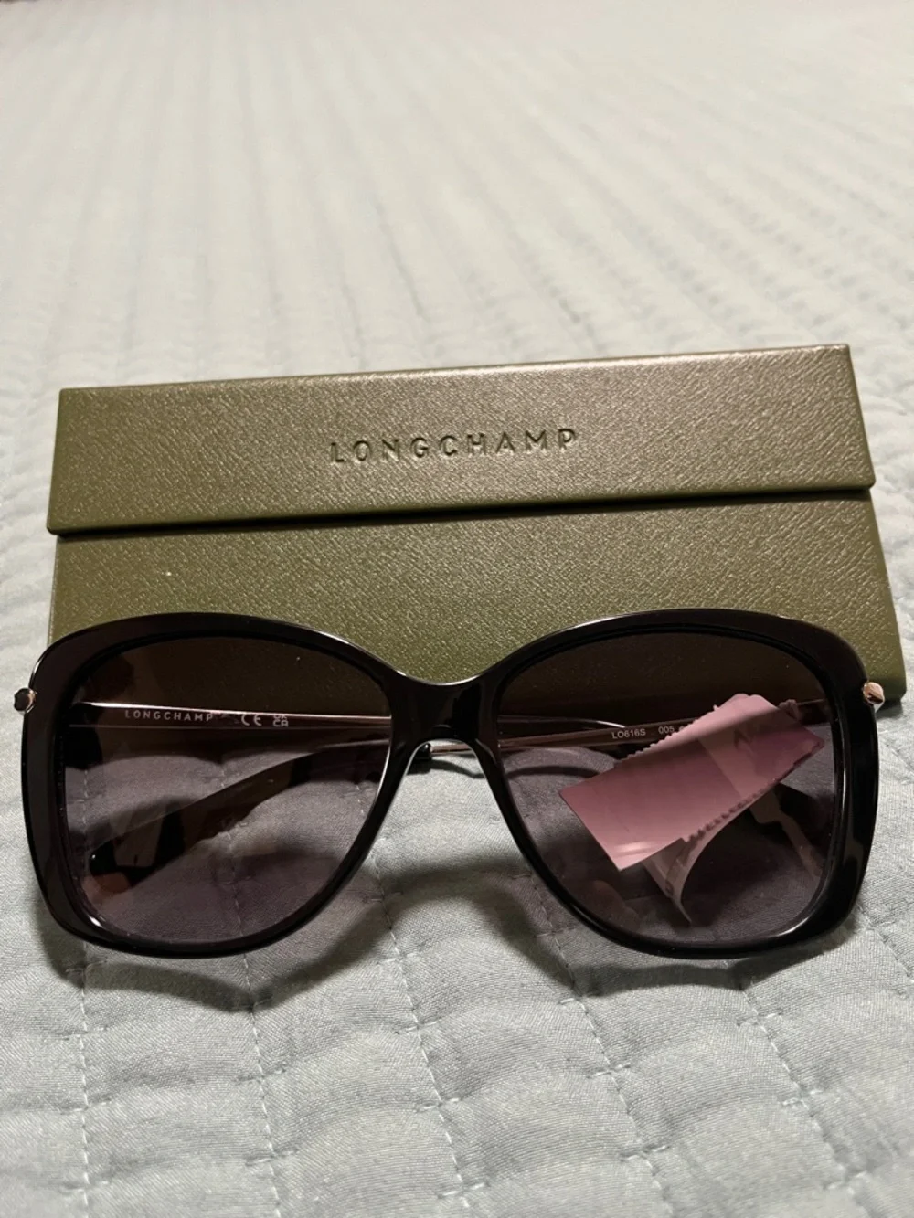 New Longchamp Women's Gradient Oversized Sunglasses